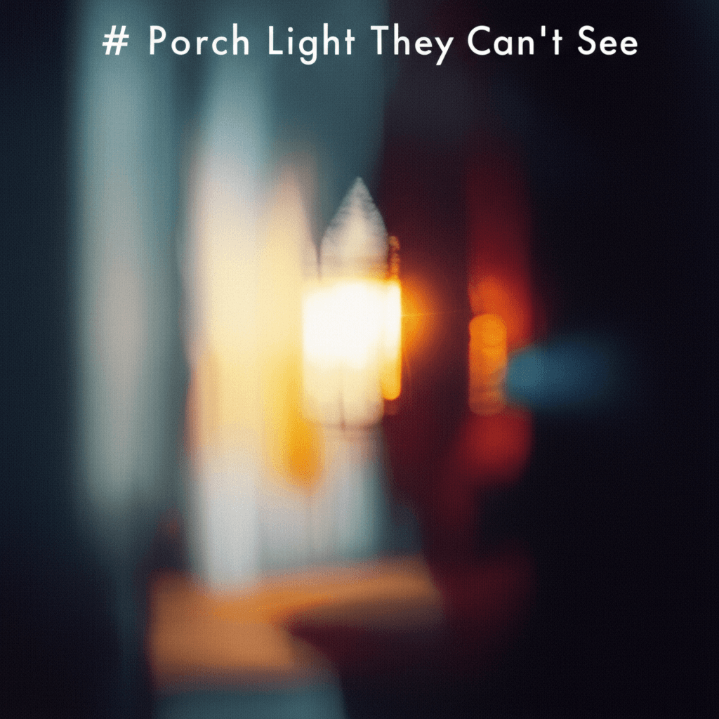 Porch Light They Can't See 1