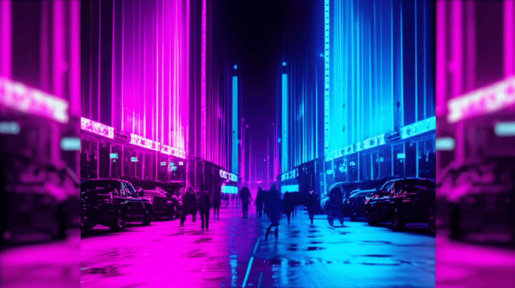 Neon Glow on 12th Street 1