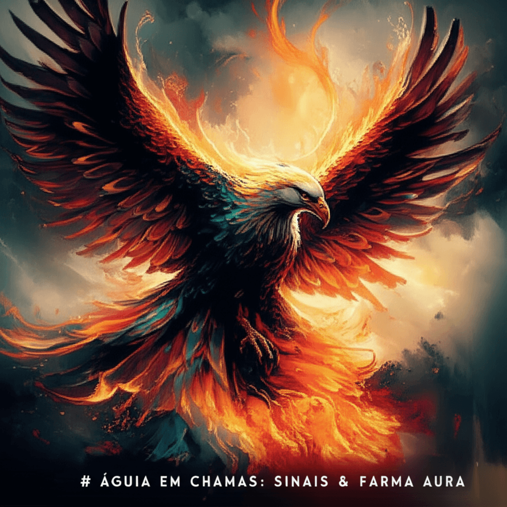 Águia em Chamas: Sinais & Farma Aura 2