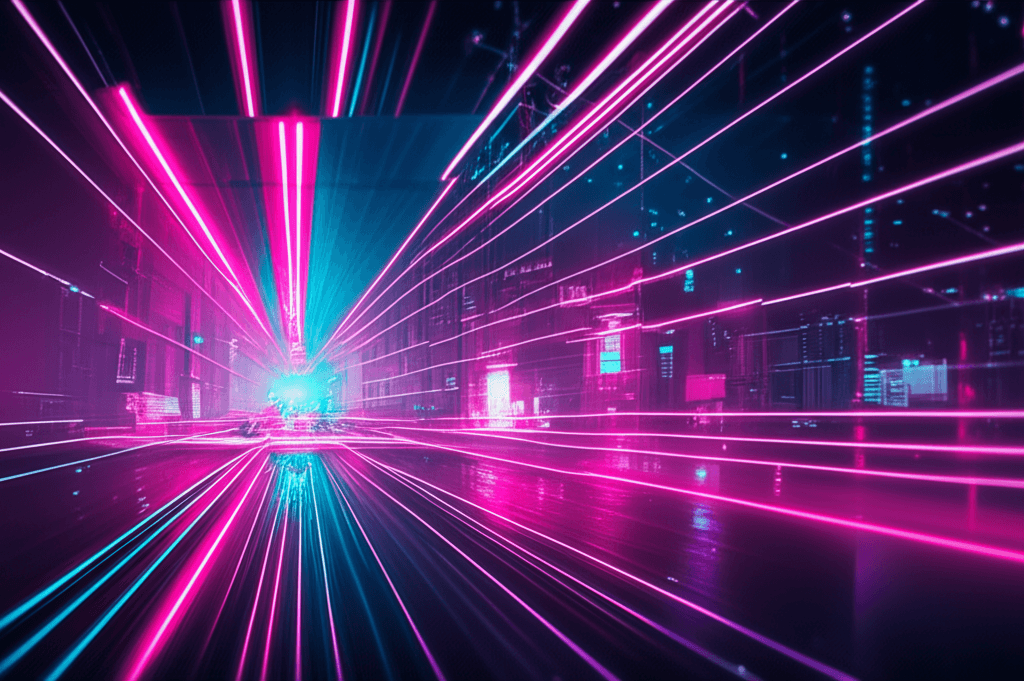 Neon Chrome Lullaby 1