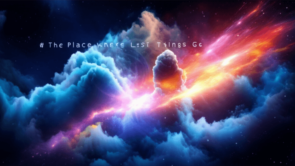 the place where lost things go 1