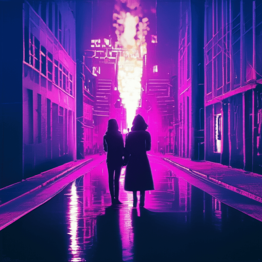 Neon Echoes of the Heart 2