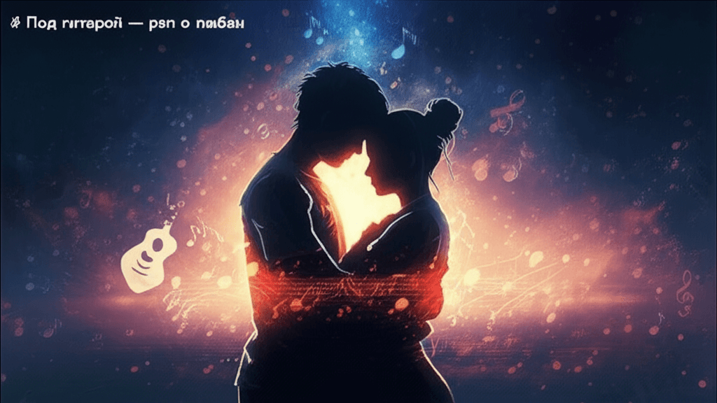Под гитарой — рэп о любви