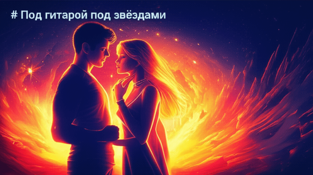 Под гитарой под звёздами