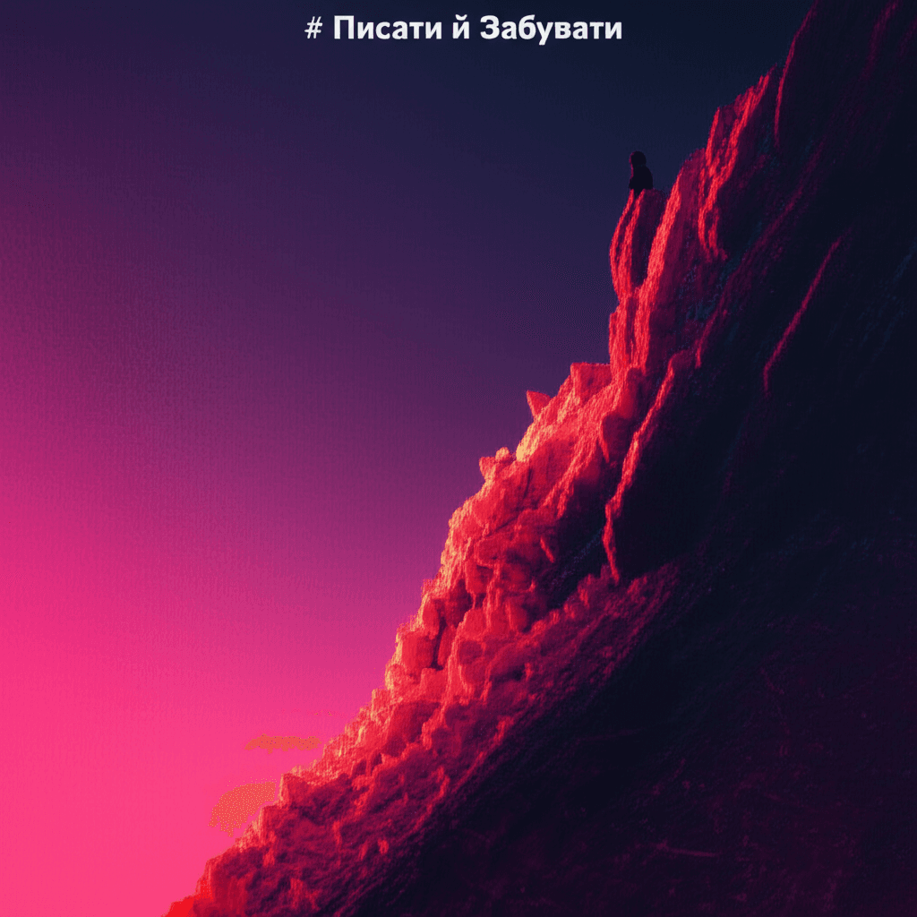 Писати й Забувати 1