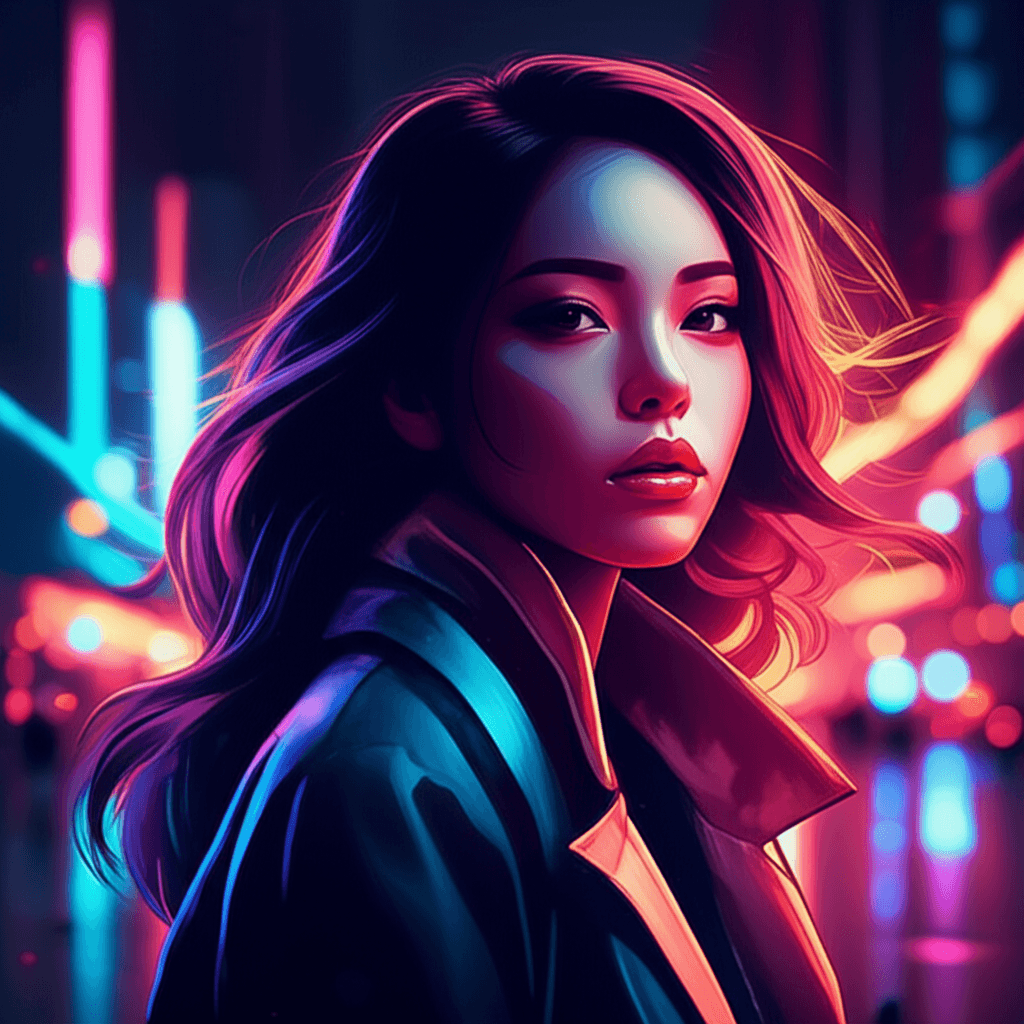 Quiet Flame in Neon Nights 1