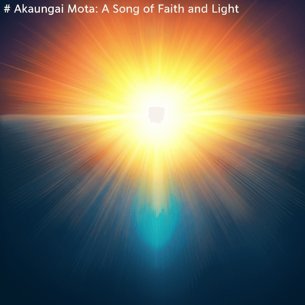 Akaungai Mota: A Song of Faith and Light