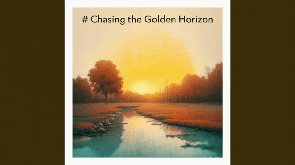 Chasing the Golden Horizon 1