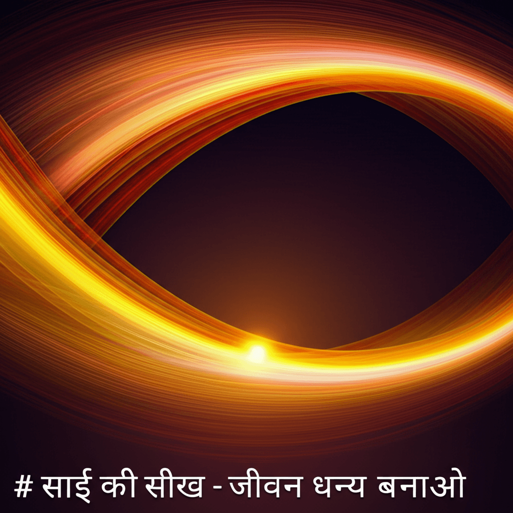 साईं की सीख - जीवन धन्य बनाओ 2