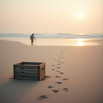 Huellas en la Arena del Mar