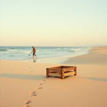 Huellas en la Arena del Mar