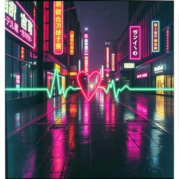 Neon Heartbeat Through These Streets