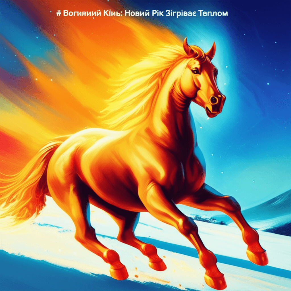 Вогняний Кінь: Новий Рік Зігріває Теплом