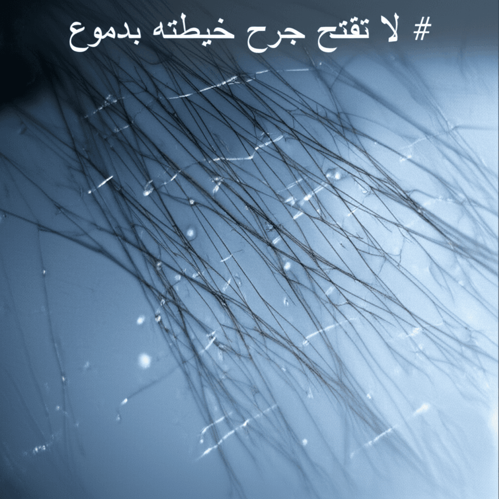 لا تفتح جرح خيطته بدموع 2