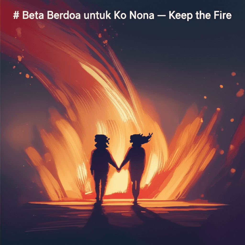 Beta Berdoa untuk Ko Nona — Keep the Fire 1