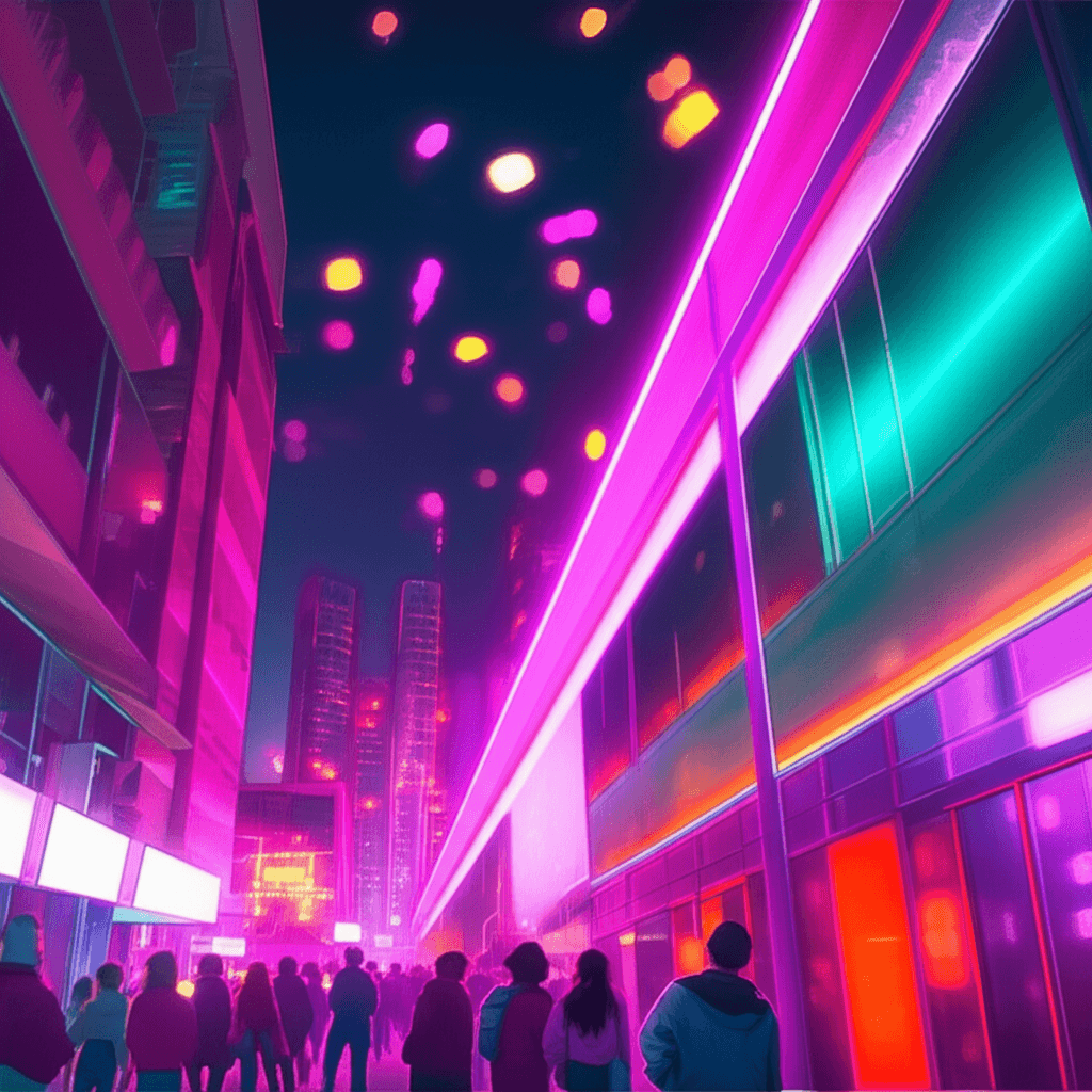 Fall in Luv — Neon Rooftop Love 2