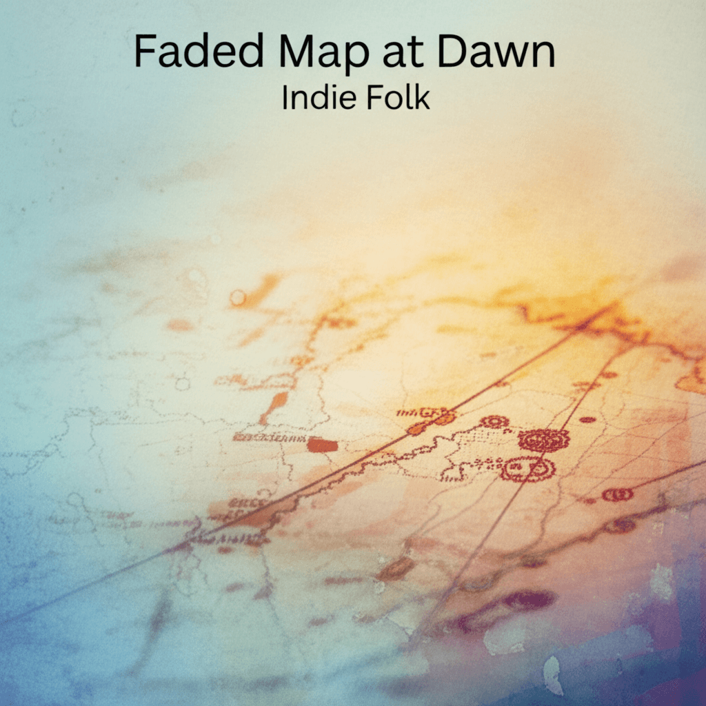 Faded Map at Dawn 1