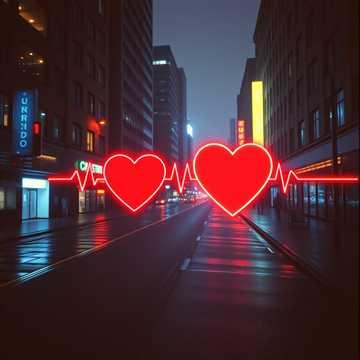 Neon Dreams in Motion