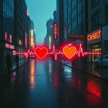 Neon Dreams in Motion