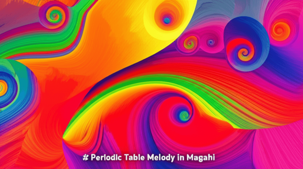 Periodic Table Melody in Magahi 1