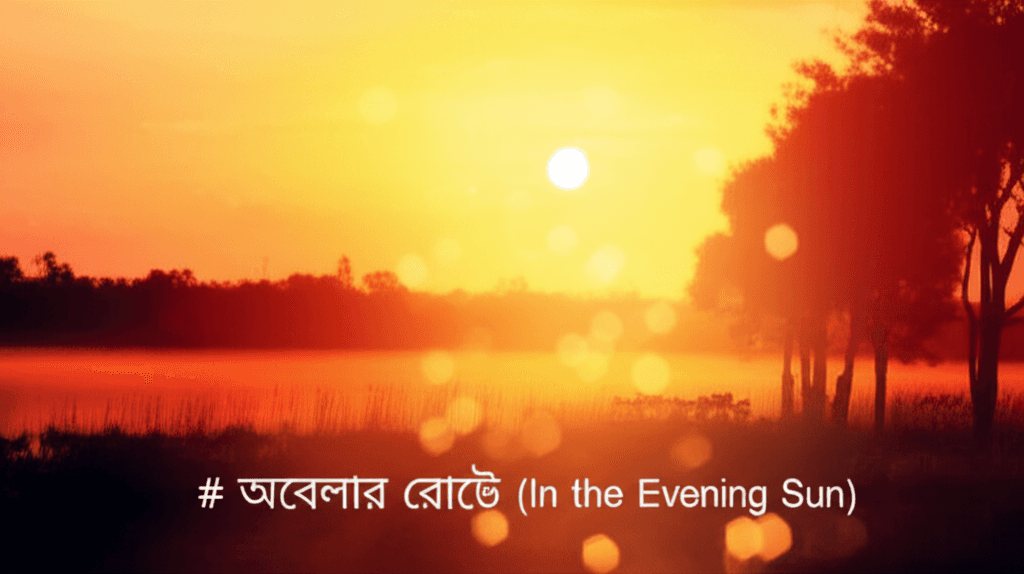 অবেলার রোদে 1