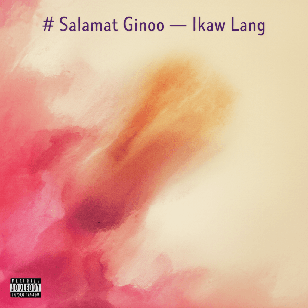 Salamat Ginoo — Ikaw Lang 1