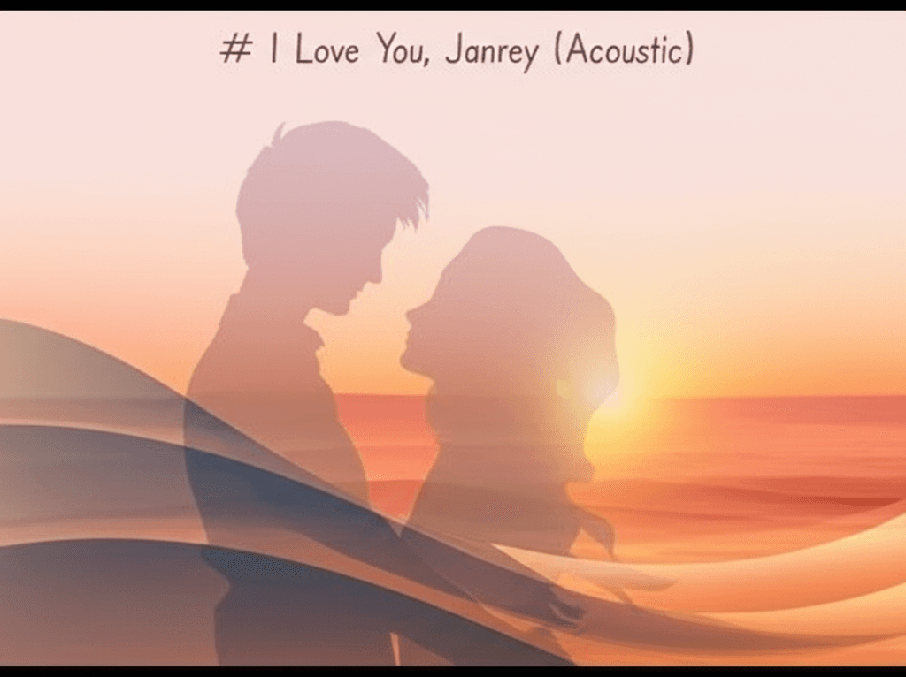 I Love You, Janrey (Acoustic) 1