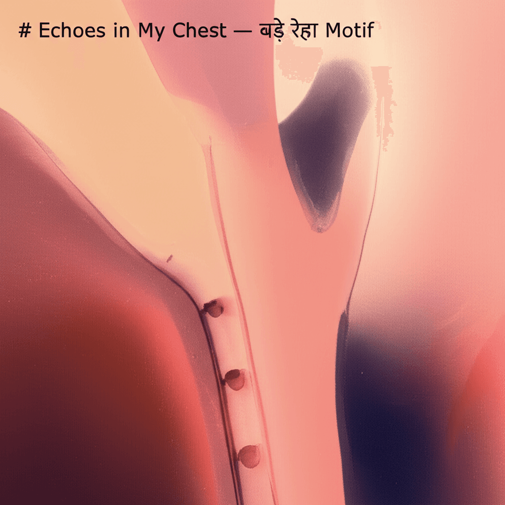 Echoes in My Chest — बड़े रेहा Motif 1
