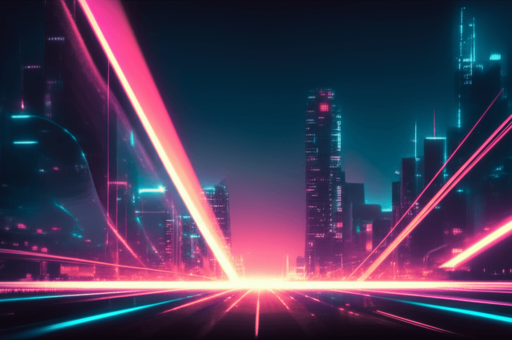 Neon Waves — Midnight Sky Love 1