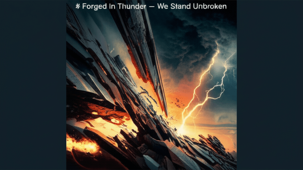 Forged in Thunder — We Stand Unbroken 1