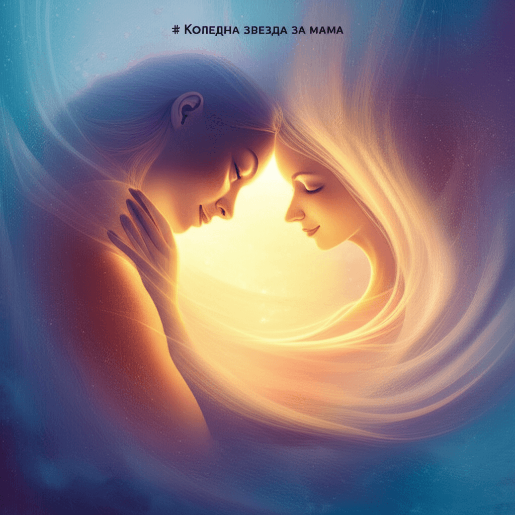 Коледна звезда за мама 1