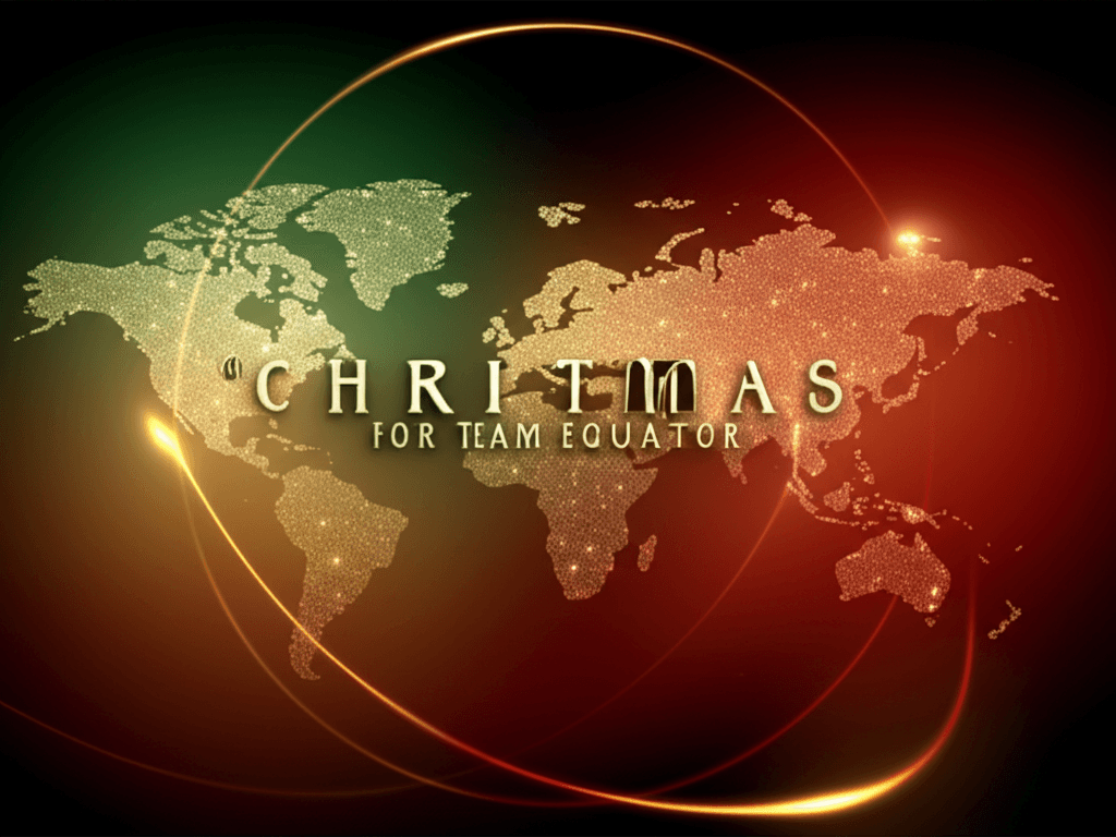 Christmas Cheer for Team Equator 1