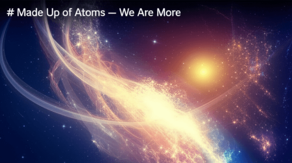 Made Up of Atoms — We Are More