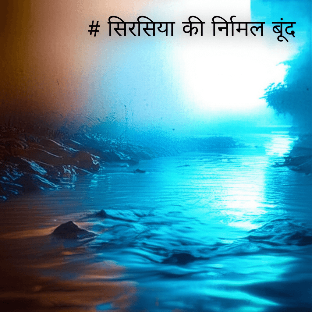 सिरसिया की निर्मल बूँद 1