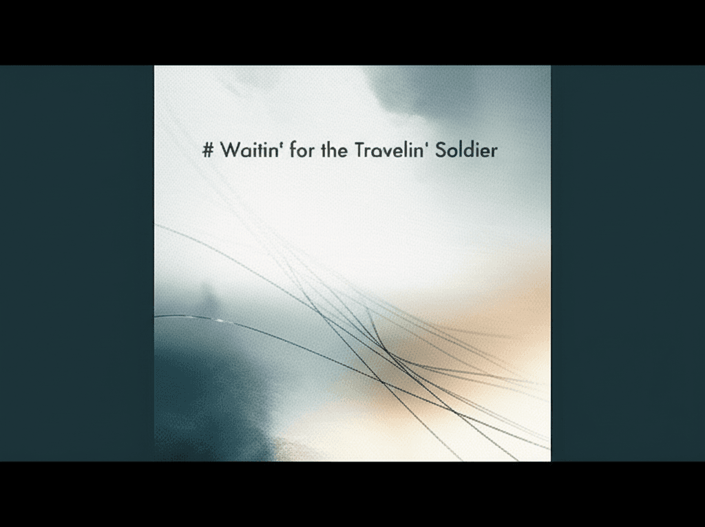 Waitin' for the Travelin' Soldier 2