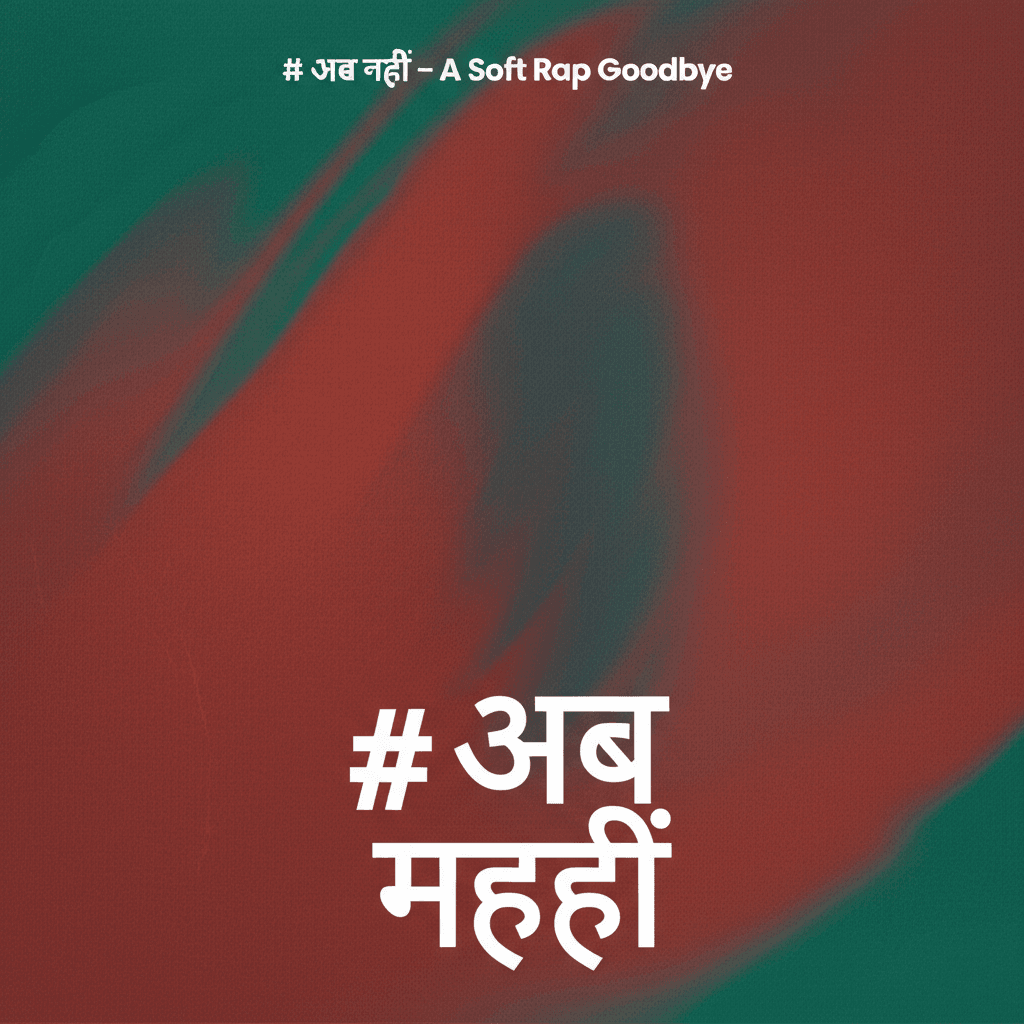 अब नहीं - A Soft Rap Goodbye 1