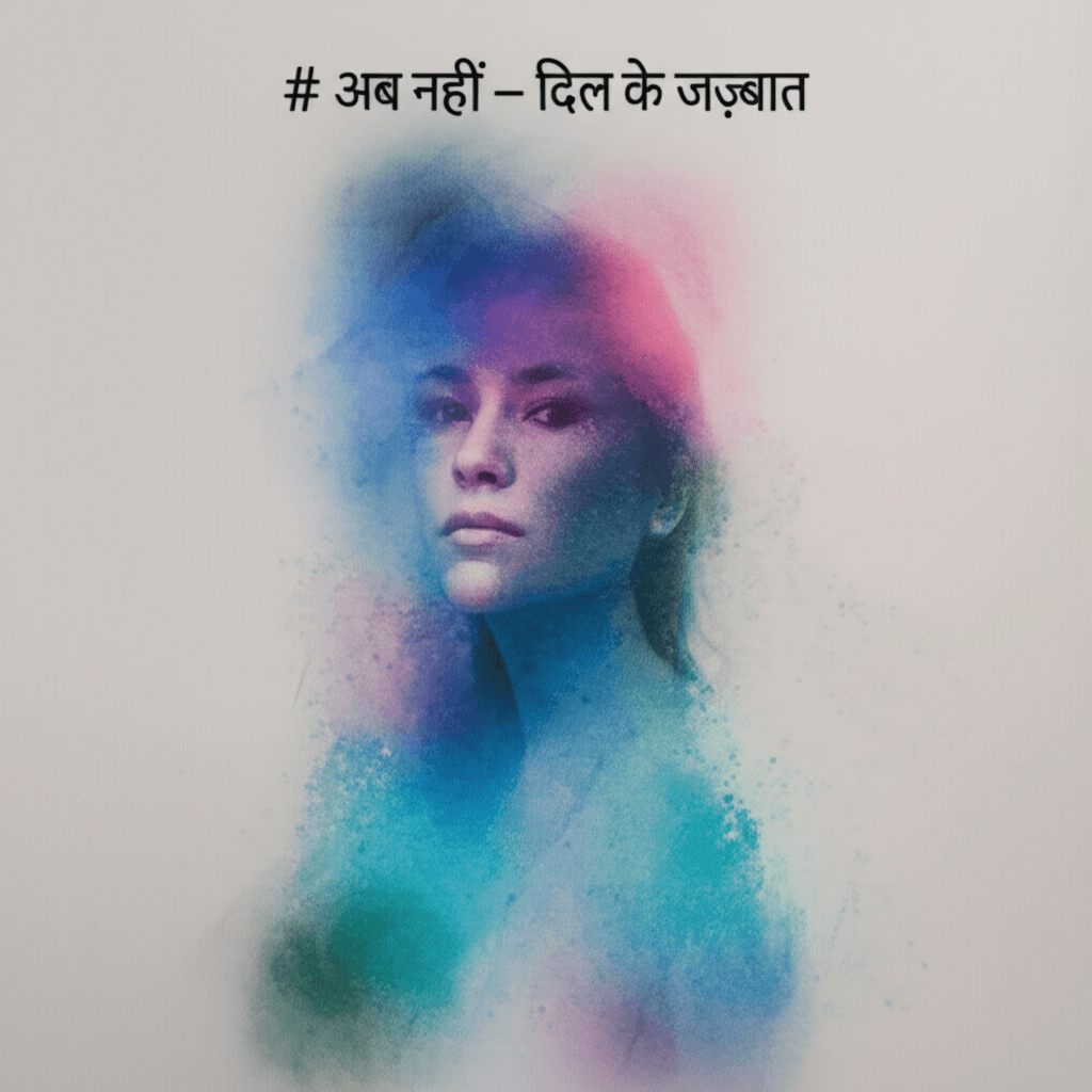 अब नहीं – दिल के जज़्बात 1