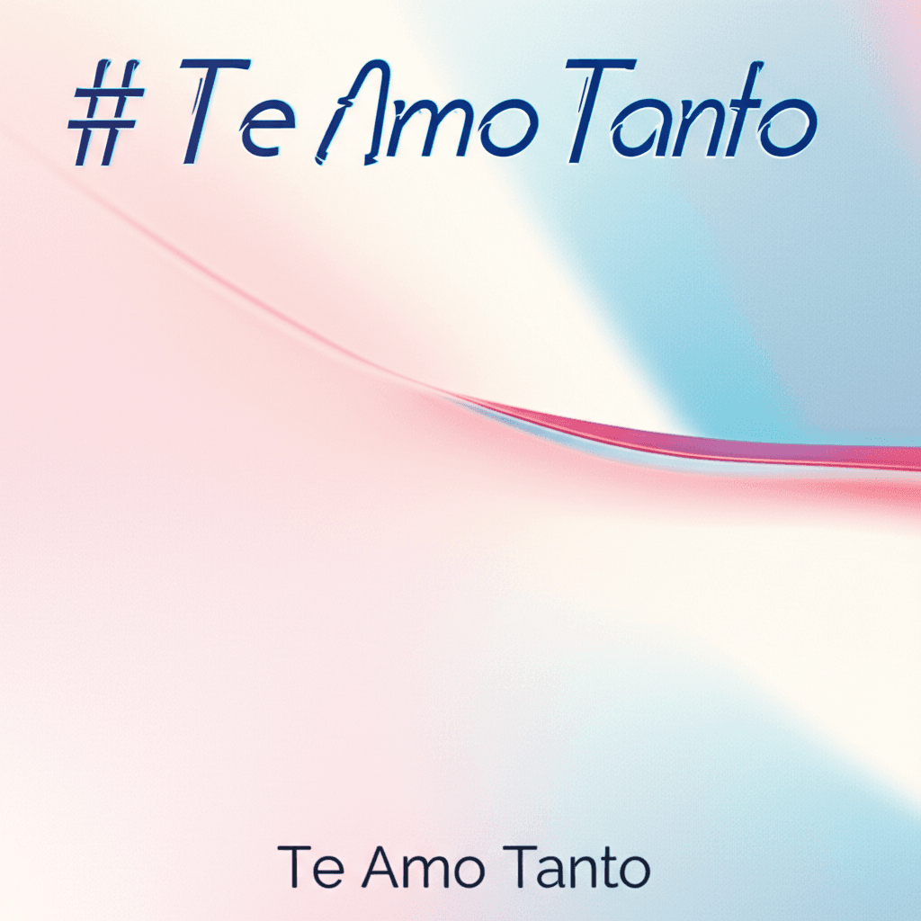 Te Amo Tanto — Balada ao Piano