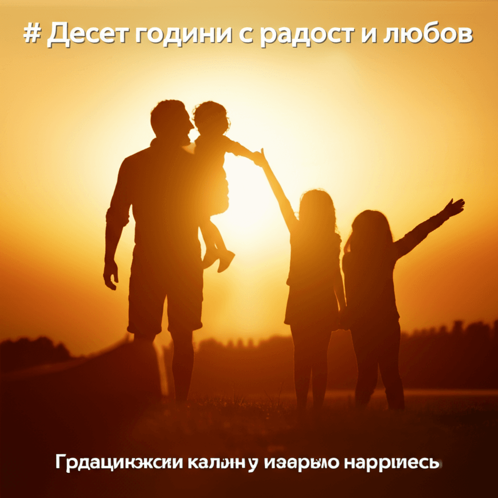 Десет години с радост и любов 1