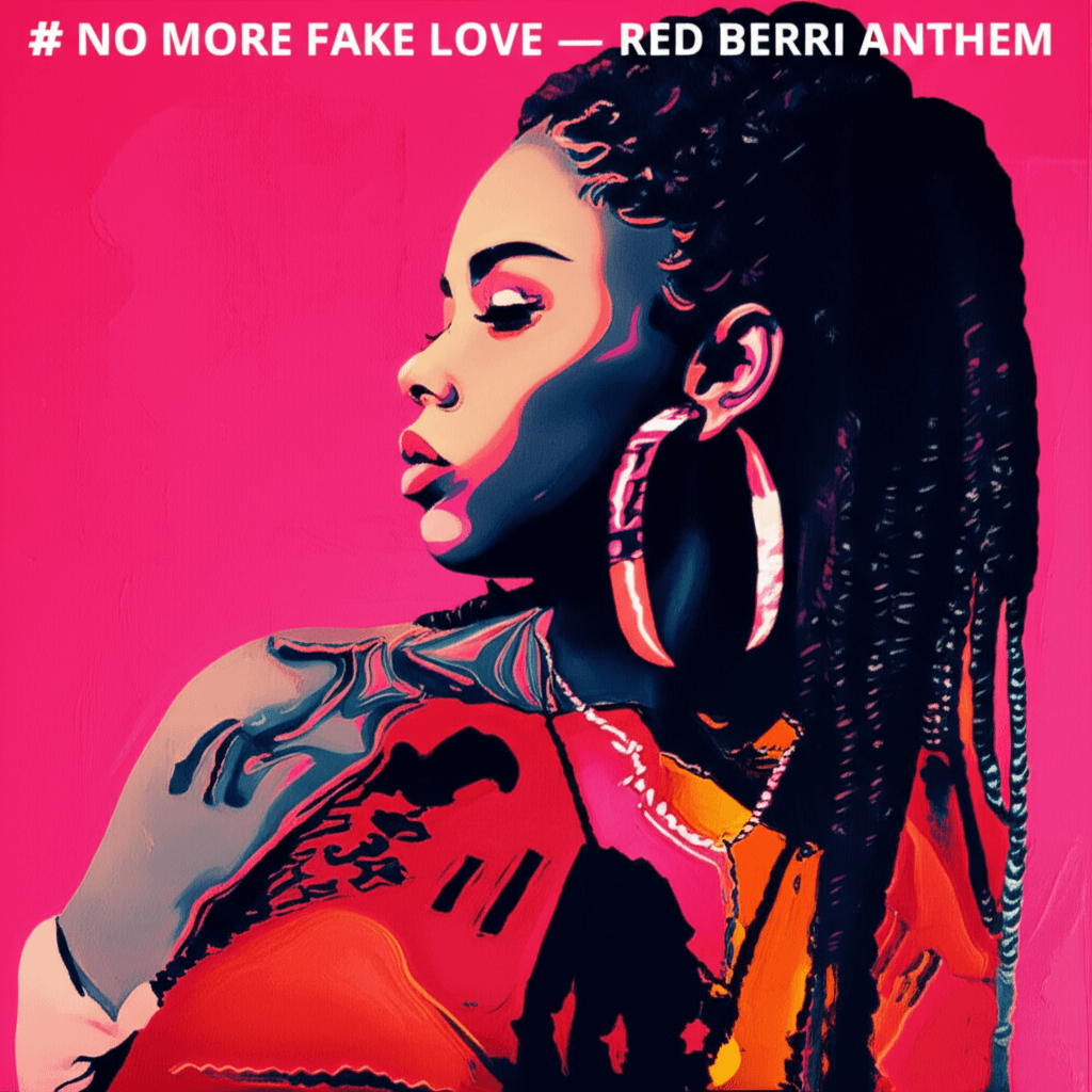 No More Fake Love — Red Berri Anthem 1