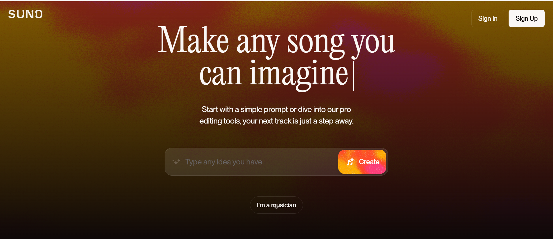 Suno AI Interface