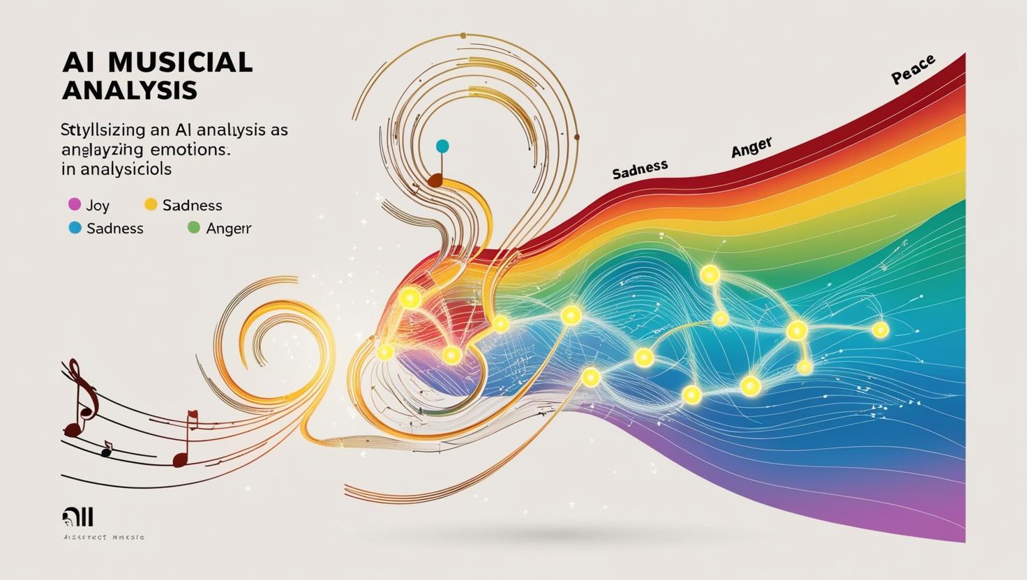 AI analyzing music emotions